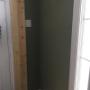 Start of a little mud room built in. Start of a little mud room built in.