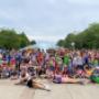 Picture of our camp on a trip to Center Island. Picture of our camp on a trip to Center Island.