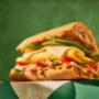 Panera Chipotle Chicken Scrambled Egg on Ciabatta Panera Chipotle Chicken Scrambled Egg on Ciabatta
