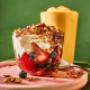 Panera Greek Yogurt Cup and Mango Smoothie Panera Greek Yogurt Cup and Mango Smoothie