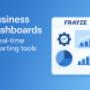 This 2D promotional graphic for Frayze Technologies Inc. showcases their analytics and reporting automation tools in a clean, modern layout.
🔹 Visual Elements:
Background:
A smooth blue gradient, giving the design a tech-forward, polished feel aligned with Frayze’s brand identity.
Left Section:
Bold white headline text:
“Business dashboards & real-time reporting tools”
This immediately conveys value to business owners looking for better data control.
Right Section – Frayze Branded UI Card:
FRAYZE name/logo displayed at the top.
The card features key data visualizations:
A gear icon with a performance chart – automation + analytics.
A line graph with an upward trend – real-time metrics.
A pie chart – segmented data representation.
A bar chart – growth tracking.
All visuals are minimalistic, blue-toned, and clearly represent measurable success and automation. This 2D promotional graphic for Frayze Technologies Inc. showcases their analytics and reporting automation tools in a clean, modern layout.
🔹 Visual Elements:
Background:
A smooth blue gradient, giving the design a tech-forward, polished feel aligned with Frayze’s brand identity.
Left Section:
Bold white headline text:
“Business dashboards & real-time reporting tools”
This immediately conveys value to business owners looking for better data control.
Right Section – Frayze Branded UI Card:
FRAYZE name/logo displayed at the top.
The card features key data visualizations:
A gear icon with a performance chart – automation + analytics.
A line graph with an upward trend – real-time metrics.
A pie chart – segmented data representation.
A bar chart – growth tracking.
All visuals are minimalistic, blue-toned, and clearly represent measurable success and automation.