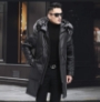 Mens Matte Finished Cowhide Jacket - Internal Structure Softness Onyx Mens Matte Finished Cowhide Jacket - Internal Structure Softness Onyx