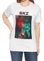 I.N Stray Kids Unisex T-Shirt – Dual-Tone Neon-Inspired Vision