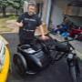 Another happy customer! We can even build these lovely bikes too! This is an ebike with a side cart for your pet! Another happy customer! We can even build these lovely bikes too! This is an ebike with a side cart for your pet!